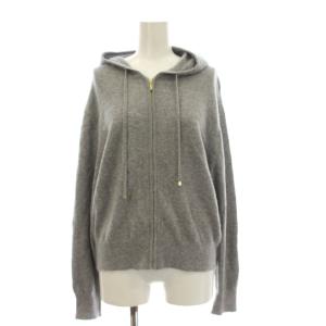 25AW ピュアカシミヤ 38 グレー KRWOGW0459