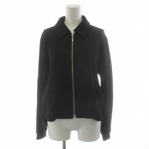 25AW Double Knit LT N KNIT SHORT ZIP ニットジャケット ジップアップ