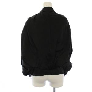 TOGA Cupra satin jacket ジャケット 36 黒 TA11-FD031 /BM