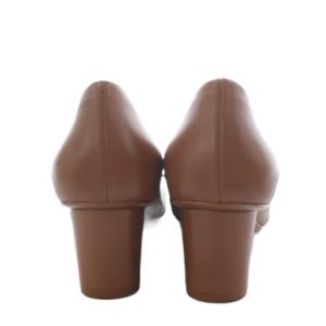 Salvatore Ferragamo ヴァラリボン パンプス 6 ブラウン 98959