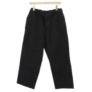 23AW イージーパンツ ボタンフライ ウール M 黒 569-3240511 /BM
