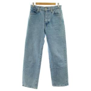 25SS LE DENIM ストレートデニムパンツ ジーンズ ジップフライ 38 サックスブルー 25030912748010