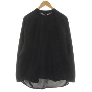 COMME des GARCONS HOMME AD2024 25SS エステルカノコプルオーバー L ブラック HO-T002
