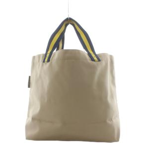 POLO RALPH LAUREN ポロベア トートバッグ ハンドバッグ ポーチ付き ナイロン ベージュ /AN4