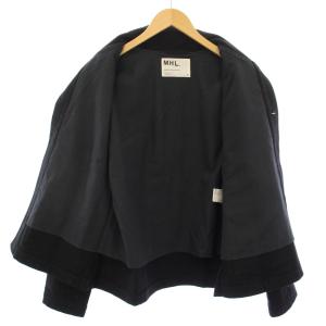 MHL. ジャケット ショートコート ウール M 黒 596-5225505 /TK