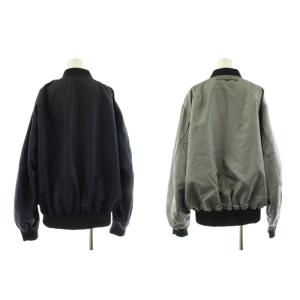 JOURNAL STANDARD 23SS リバーシブルMA-1 ブルゾン ジップアップ 紺 ネイビー グレー 23011400800010