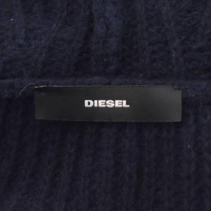 DIESEL カーディガン セーター 紺 ネイビー フード /AU
