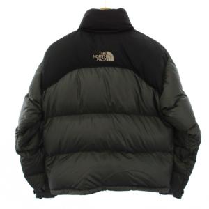 THE NORTH FACE 90’S ヌプシジャケット ダウンジャケット ジップアップ ナイロン S/P グレー 黒 ND01001