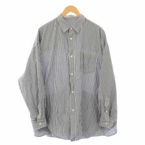 CORPORATE STRIPE REGULAR COLLAR SHIRT ストライプレギュラーカラーシャツ
