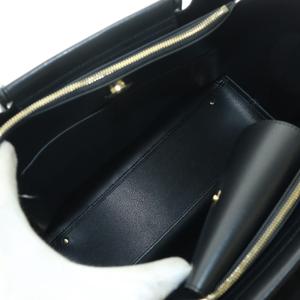 green label relaxing Wハンドル3RM トートバッグ 縦長ハンドバッグ付き 黒 ブラック /SS OS