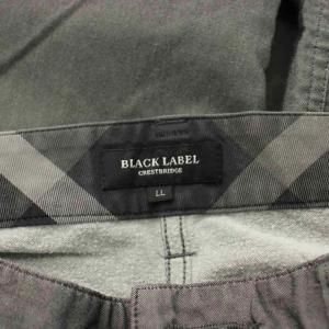 BLACK LABEL CRESTBRIDGE ストレートパンツ ジップフライ ストレッチ LL グレー 51R22430 /KU