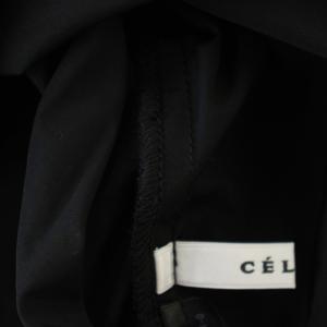 CELERI 23SS balloon sleeve ブラウス パフスリーブ 半袖 シャツ F 黒 ブラック 23051500303010
