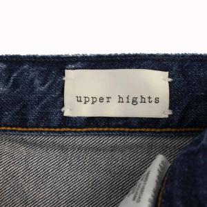 upper hights THE COUSIN ストレート デニムパンツ ジーンズ ジップフライ 22 インディゴ 188207102OAS