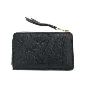 LOUIS VUITTON モノグラム アンプラント ポルトカルトレクトヴェルソ カードケース ブラック