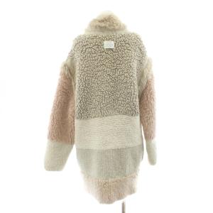 STELLA McCARTNEY FUR FREE FUR ニットジャケット 38 ベージュ 521653