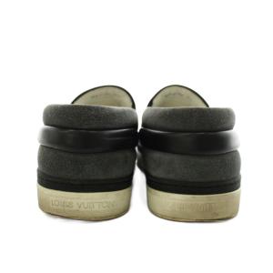 LOUIS VUITTON Christopher Nemeth スリッポン 6.5 グレー MS0155