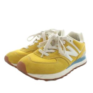 New Balance ML574HB2 スニーカー 24.0cm イエロー