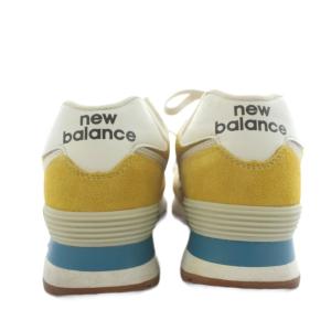 New Balance ML574HB2 スニーカー 24.0cm イエロー