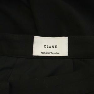 CLANE MINAMI TANAKA  25AW TUCK HERRINGBONE SLACKS タックパンツ スラックス