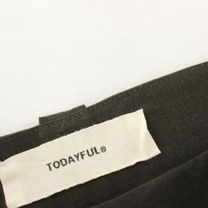 TODAYFUL 25AW Tapered Tuck Trousers テーパード タックトラウザー パンツ スラックス