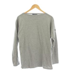 ボートネック M グレー Tシャツ 長袖 /JP