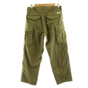 HOLLYWOOD RANCH MARKET フィールソーグッド リップストップカーゴパンツ ストレッチ ハリラン イージー S オリーブ 1002600