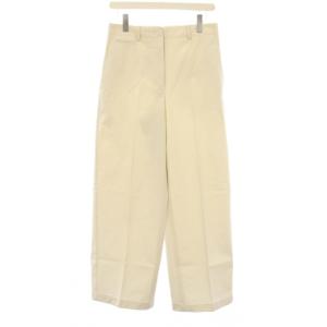 25SS コットンチノクロス パンツ 38 ホワイト 4110600667