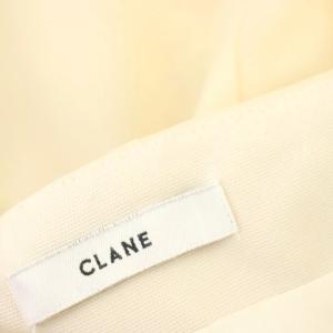 CLANE SHEER FLARE MERMAID SKIRT メッシュ シアー スカート ロング 0 アイボリー