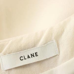 CLANE リネンライク ノースリーブ ワンピース ロング セーラーカラー 1 ベージュ /G