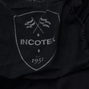 INCOTEX SLOWAR パンツ ジッパーフライ 32 紺 ネイビー /AN19