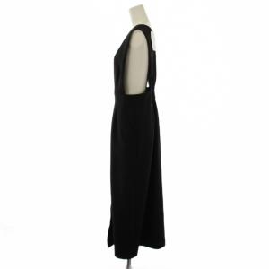 green label relaxing ジャンパースカート ワンピース ロング F 黒 3626-676-3356-1500 /BM