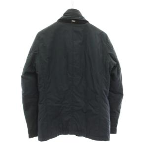 HERNO 中綿 ジャケット ライナー付き ジップアップ アウター 46 ネイビー GA0064U /YM