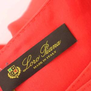 Loro Piana ワンピース フレンチスリーブ ロング 42 ピンク FAD9869 /G