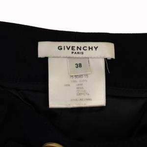 GIVENCHY スラックスパンツ ウール 38 紺 75 5040 15 /BM
