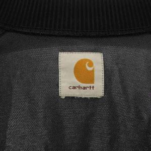 Carhartt トラックジャケット ジップアップ ハイネック 黒 /BM