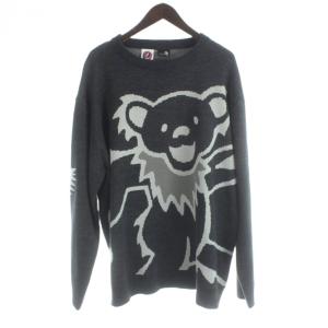 × GRATEFUL DEAD x gsc DANCING BEAR IMPACT ジャガードニットリラックスセーター