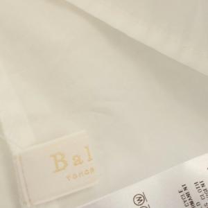 BALLSEY プロセスドコットン ギャザーブラウス 半袖 シャツ 36 白 ホワイト 11-01-32-01333 /G