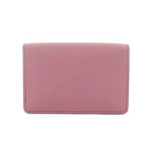 PRADA サフィアーノ カードケース 名刺入れ レザー ピンク 1M0881 /AN2 OH