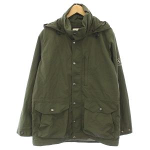 マウンテンパーカー ジャケット ジップアップ ナイロン L カーキ /HN