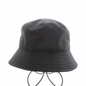 24AW オーブ ナイロン バケットハット 帽子 黒 ブラック 249118 VH34