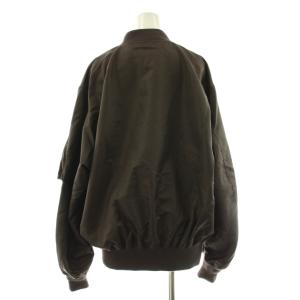 JOURNAL STANDARD 25SS ダブルジップMA-1 ブルゾン ジップアップ ナイロン F 茶 ブラウン 25011400801010