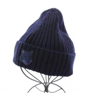BOLD FOX HEAD BEANIE フォックスヘッド ビーニー ニット帽 リブ 帽子