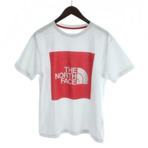 ショートスリーブカラードビッグロゴティー Tシャツ 半袖 L 白 ホワイト NT32043 /AP