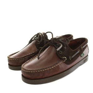 BEAMS BARTH デッキシューズ 8 ブラウン