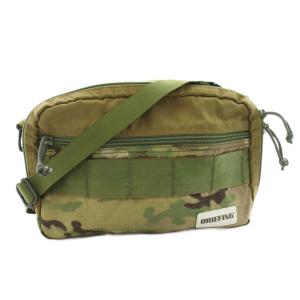 ZIP LINER COMBI ショルダーバッグ ポーチ 迷彩柄 カモフラ ナイロン カーキ /KU