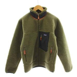 クラシックレトロXジャケット Classic Retro-X jacket フリースジャケット XS カーキ