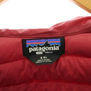 Patagonia ダウンセーターベスト DOWN SWEATER VEST ダウンベスト ナイロン アウター S 赤 レッド