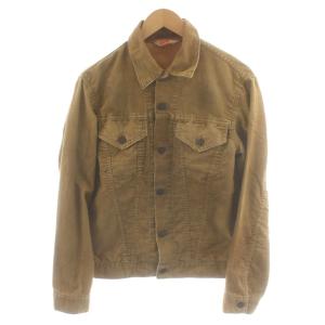 70's復刻 コーデュロイジャケット ダメージ加工 40 ブラウン 70505-41