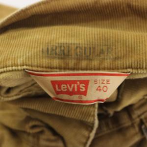 Levi's 70's復刻 コーデュロイジャケット ダメージ加工 40 ブラウン 70505-41