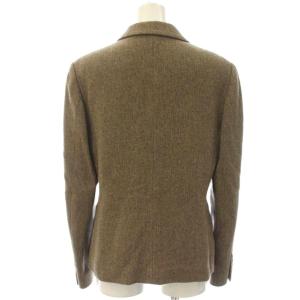 RALPH LAUREN ヘリンボーン スーツ セットアップ ジャケット パンツ 160 茶 ベージュ 3113-7613 /G